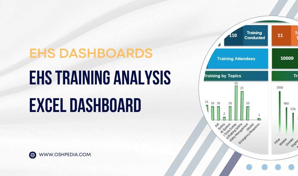 EHS Training Analysis Excel Dashboard oshpedia.com